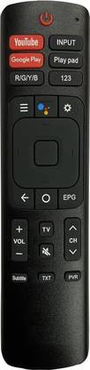 SHIELDGUARD Remote Control 727 Compatible for VU LED TV (Without Voice function) Remote Controller