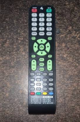 PMRK BEST IN BEST ULD-148 TV Compatible For All Type Chinese LED TV Universal Remote All Led Universal TV, All Led Universal TV Remote Controller