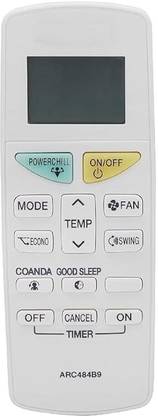 Rohit Electronics Remote Compatible for Dakin Split/Window AC Model No Powerchill Daikin Remote Controller