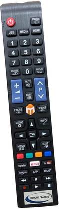 Kishore Traders Compatible Remote Control For HD Ready LED Smart Android Based TV Ossywud Smart Led Tv Remote Controller