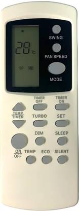 mumax Compatible/Replacement for Whirlpoool AC Remote Control (56) Whirlpool Remote Controller