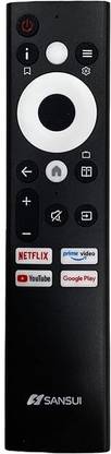 Rohit Electronics Remote Control Compatible For Sansui Smart LED TV (Non Voice) (EXACTLY SAME REMOTE WILL ONLY WORK) Remote Controller