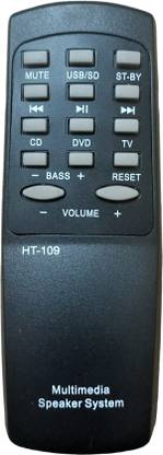 ERNIL DSP45U Multimedia Speaker System Remote Compatible For Philips Speaker System DSP-45U (Your Old Remote Must be Exactly Same) Remote Controller