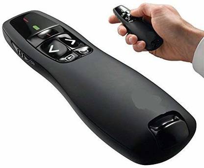Rhobos R400 Laser Presentation Remote Clicker Wireless Presenter with Dual Co All Remote Controller