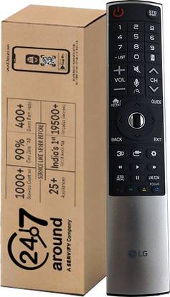 247around Remote Control for LED TV Compatible with  LED TV models-AKB75455602 LG Remote Controller