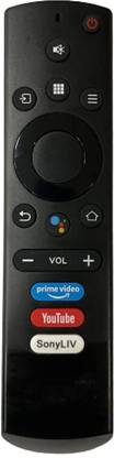Woniry Voice Assistant Remote Control Compatible for Smart LED TV (Black) Thom_son Remote Controller
