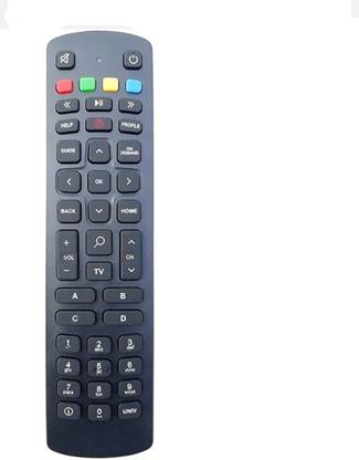 Paril 102 compatible remote control for jio fiber set top box jio tv remote control, ( with ABCD button ) (non voice) Remote Controller