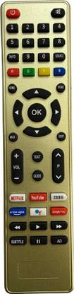 SHIELDGUARD Remote Control with Netflix and YouTube Functions Compatible for LED TV (With no Voice Function) रिमोट कंट्रोलर