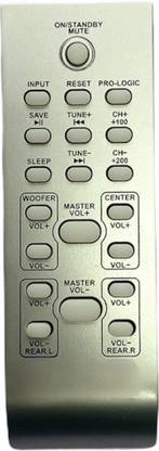 NixGlobal URC98 (10 in 1) Universal Remote Compatible with IMPEX RICARDO MACK TAKAI JOHN BARREL TARGET HUMAX MITSUN KINGSONIC HOME THEATER Remote Controller
