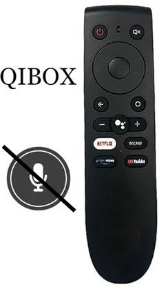 QIBOX ONEPLUS Q, U, Y1S & Y1S EDGE Original Remote Compatible for OnePlus LED Smart TV 4k Without voice command ONEPLUS TV Remote Controller