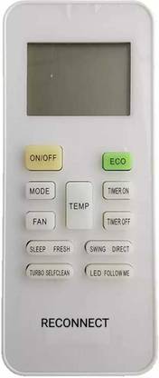 Woniry AC Remote with Display Light Compatible Backlight for Reconnect AC Remote reconnect Remote Controller