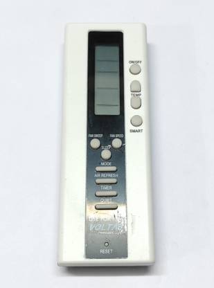 Harsh Enterprises Voltas Sliver button Voltas KK28B AC remote control FREE Battery Voltas Sliver button long Remote Remote Controller