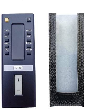 BhalTech 204 AC PU Leather Case Cover Perfect Fitting Specially Designed Fully Protective (Only Remote Cover) Pls Check Your Remote Dimensions Compatible for IFB Split AC Remote Controller