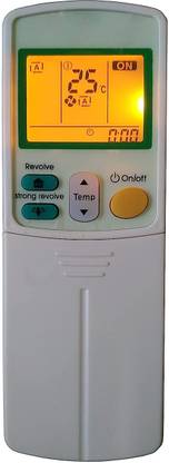 BhalTech 59 AC Universal Remote Control with Display Light Compatible For DAIKIN AC Remote Controller