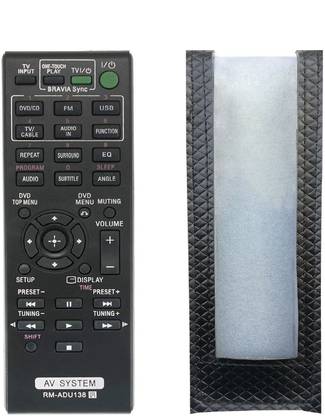 LipiWorld RM-ADU138 DAV-TZ140 HBD-TZ130 HBD-TZ140 AV System Remote ( Remote with Cover ) Compatible for Sony AV System Remote Controller