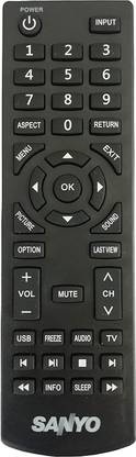 OG Remote SANYO-1 Compatible with SANYO SMART LED LCD TV Remote Controller