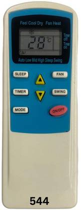 Upix 41-EL (No Backlight) AC Remote Compatible for Electrolux AC (EXACTLY SAME REMOTE WILL ONLY WORK) Remote Controller