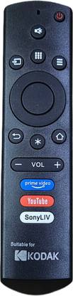 Electvision Remote Control for LED or LCD TV new small Compatible with kodak tv remote, kodak smart tv remote original, thomson tv remote Remote Controller