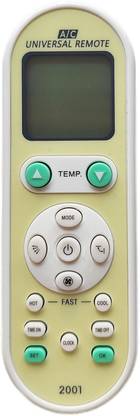 Harsh Enterprises All in one AC remote control BABA 2001 IN 1 ALL IN ONE Ac remote control with Free Battery Harsh Enterprises Remote Controller