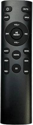 ditec Remote Control Compatible with BOAT Home Theater System Boat Remote Controller