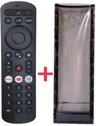 Paril (Remote+Cover) With PU Leather Protective Cover( EXACTLY SAME REMOTE WILL ONLY WORK) Remote Controller