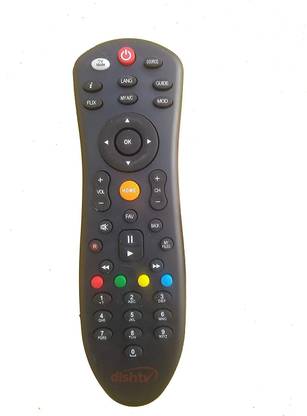 dishtv DISH TV UNIVERSAL REMOTE D-4008, D-5008, D-7000 Remote Controller