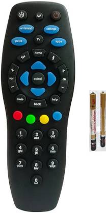 MIFKRT 100% Original Universal ( Works With All Tv ) NOT A RECORDING REMOTE Tata Sky, Setop Box Remote Controller