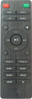 NixGlobal BO-AT Music System Remote Compatible with BOAT HOME THEATER MUSIC SYSTEM Remote Controller