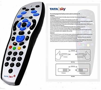 Tata Sky 100% Universal HD Plus Recording Tata Sky Setop Box, Tata Sky hd Remote Controller