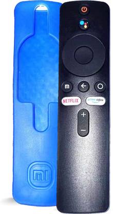 PMRK BEST IN BEST  LED TV Remote Voice command with Netflix, Silicone case Protector Cover MI Remote Controller
