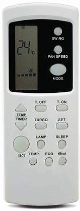 NixGlobal 210A Remote Compatible with WHIRLPOOL / GODREJ AC Remote Controller