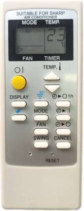Harsh Enterprises AC-76 Suitable for Sharp AC Sharp(Original) split/window AC with Battery FREE Harsh Enterprises Remote Controller