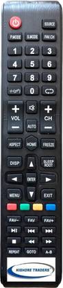 Kishore Traders COMPATIBLE REMOTE CONTROL FOR WISDOM SHARE SMART CLOUD LED TV Wisdom Share Smart Cloud Android Led Tv, Visio World Smart Led Remote Controller