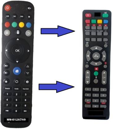 Akshita MM-126789 TV Compatible For Canvas 3 PRO Smart LED LCD TV Remote Control MICROMAX Remote Controller