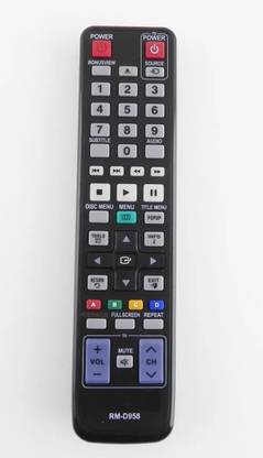 TIZOQ TV, Blu-Ray & DVD Player (RM-D958) Samsung TV, Blu-Ray & DVD Player Remote Controller