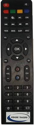 Kishore Traders COMPATIBLE REMOTE CONTROL FOR CROWN LED LCD TV Crown, Croma, Noble Skiodo Tv Remote Controller