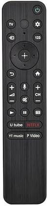 Kpdp Original Compatible with Sony Tv Remote RMF-TX800P Model Suitable for OLED QLED FHD Smart Android Television Remote Controller