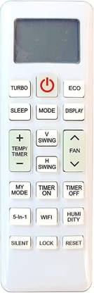 ANM REMOTE COMPATIBLE FOR Air Conditioner GLS18I3FRCEV 1.5 ton Llyod EXACT SAME MODEL ONLY WILL WORK Remote Controller