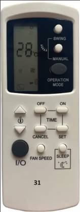 Isonix ON39 ONIDA AC Remote Compatible for  AC Onida Remote Controller