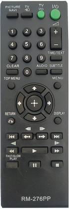 BhalTech RM-276PP (RMT-D187P) DVD System Remote Control Compatible for Sony DVD Remote Controller