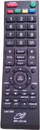 Nij LED-358 TV Compatible For LED LCD TV Remote Control SPEED CON Remote Controller