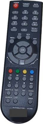 Nij XCS89 Set Top Box Master Remote Control All STB Master Remote Controller