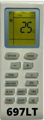 NixGlobal 18 AC Universal Remote Compatible for VOLTAS AC Remote Controller