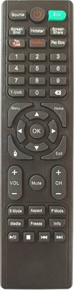 OG Remote with Youtube Netflix PlayStore Function Compatible with BPL Smart LED LCD TV Remote Controller