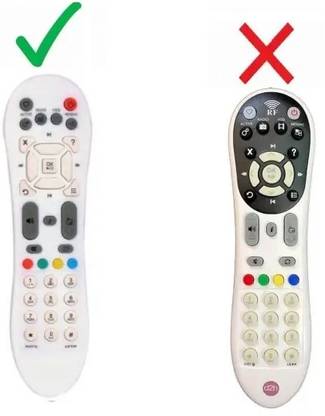 Ansar electronic Not working RF Videocon D2H compatible SD dth set top box (white) Videocon D2h Remote Controller