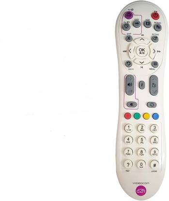 Piyush REMOTE (ORIGINAL) FOR D2H SETUP BOX ( NON-RF- WITH TV BUTTONS) COMPATBLE TO VIDEOCON D2H SEND OLD REMOTE PHOTO 9822247789 WHATSAPP VERIFICATION Remote Controller