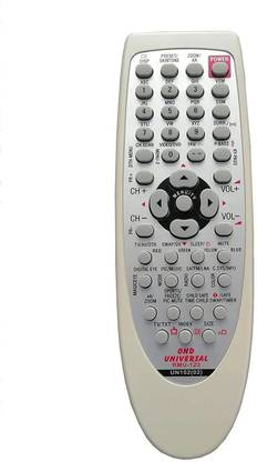 BhalTech RMU-123 UN102(02) CRT TV Universal Work with Almost Compatible for Onida Onida Tv Remote Controller
