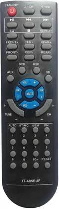 PP REMOTE FOR IT-485 SUF / IT-465 SUF FOR HOME THEATER INTEX Remote Controller