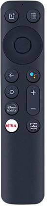 ditec Voice Remote Compatible with OnePlus Q Series, U Series, Y1S, Y1S Edge Remote Compatible with ONEPLUS Q Series, U Series, Y1S, Y1S EDGE Smart LED TV One Plus Remote Controller
