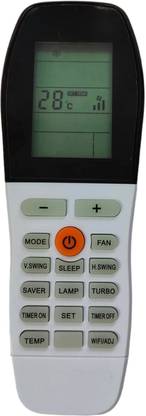 hybite Air Conditioner Remote Compatible for Voltas Split/Window AC with WiFi Function (Please Match The Image With Your Old Remote)Voltas AC Remote Controller